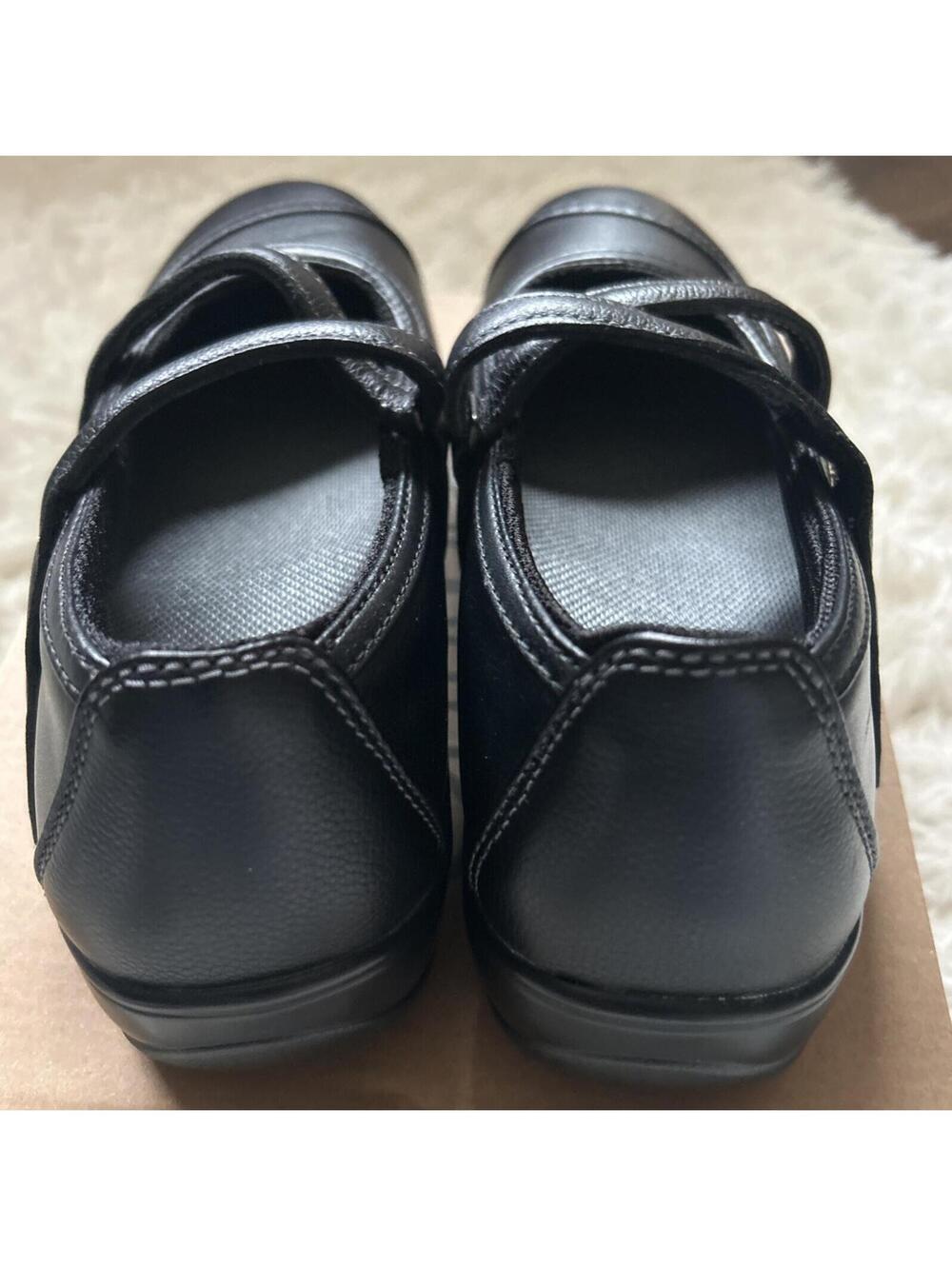 Orthofeet Black 865 CELINA Mary Jane Orthotic Ergonomic Shoes Size 7 B NIB! CUTE - Picture 6 of 10